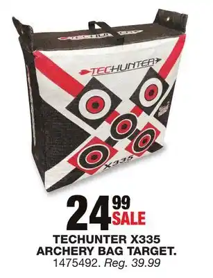 Blain's Farm & Fleet TECHUNTER X335 ARCHERY BAG TARGET offer