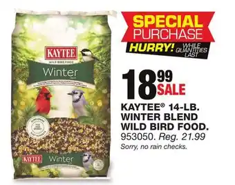 Blain's Farm & Fleet KAYTEE 14-LB. WINTER BLEND WILD BIRD FOOD offer