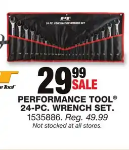 Blain's Farm & Fleet PERFORMANCE TOOL 24-PC. WRENCH SET offer