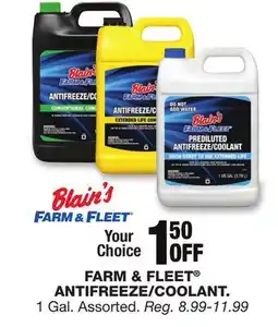 Blain's Farm & Fleet Farm & Fleet Antifreeze/Coolant offer