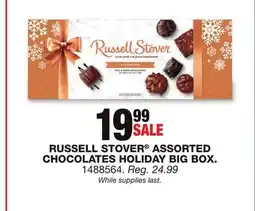 Blain's Farm & Fleet RUSSELL STOVER ASSORTED CHOCOLATES HOLIDAY BIG BOX offer