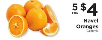 ShopRite Navel Oranges offer