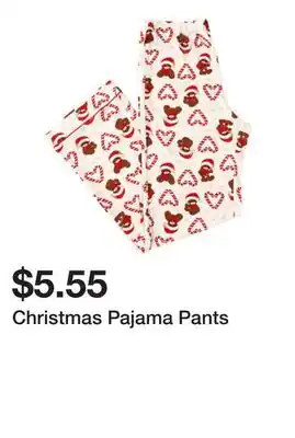 Five Below Christmas Pajama Pants offer