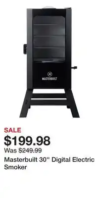 Cabela's Masterbuilt 30'' Digital Electric Smoker offer