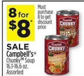 Dollar General Campbell's Chunky Soup offer