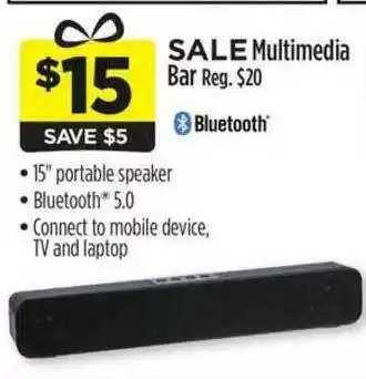 Dollar General Multimedia Bar offer