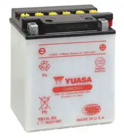 Walmart Yuasa Conventional YB14LB2 12 Volt Battery YUAM2214B offer