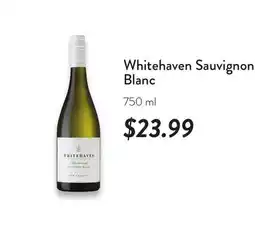 Fresh Thyme Whitehaven Sauvignon Blanc offer