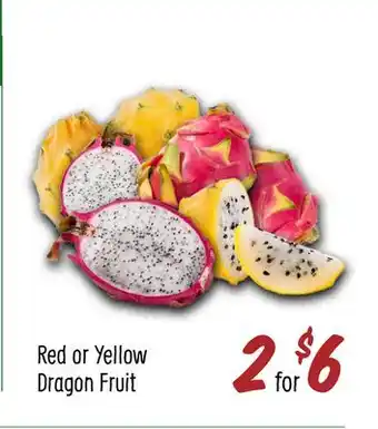 Sprouts Farmers Market Red or Yellow Dragon Fruit offer