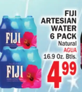 Bravo Supermarkets FIJI ARTESIAN WATER 6 PACK offer