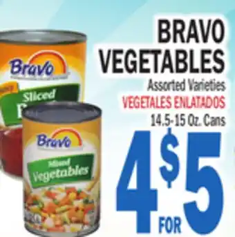 Bravo Supermarkets BRAVO VEGETABLES offer