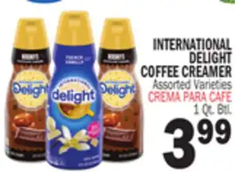 Bravo Supermarkets INTERNATIONAL DELIGHT COFFEE CREAMER offer