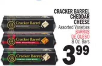 Bravo Supermarkets CRACKER BARREL CHEDDAR CHEESE offer