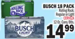 Bravo Supermarkets BUSCH 18 PACK offer