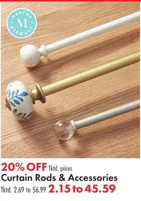 Boscov's Curtain Rods & Accessories offer