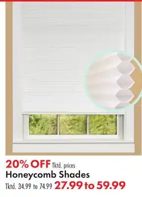 Boscov's Honeycomb Shades offer