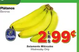 El Super Fresh Bananas offer