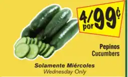 El Super Cucumbers offer