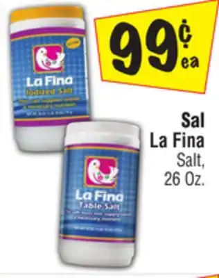 El Super La Fina Salt offer