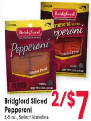 Jewel-Osco Bridgford Sliced Pepperoni offer