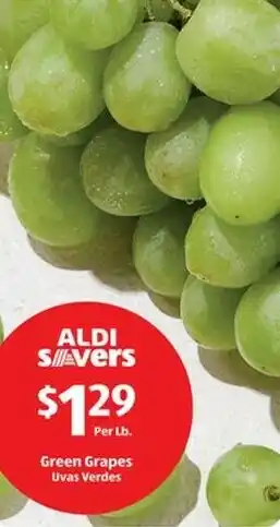 Aldi Green Grapes offer