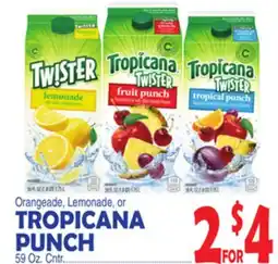 Bravo Supermarkets TROPICANA PUNCH offer