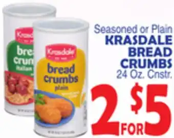 Bravo Supermarkets KRASDALE BREAD CRUMBS offer