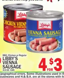 C Town LIBBY'S VIENNA SAUSAGE offer