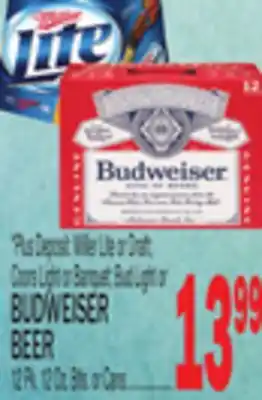 C Town BUDWEISER BEER offer