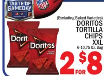 C Town DORITOS TORTILLA CHIPS XXL offer