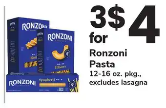 ACME Ronzoni Pasta offer