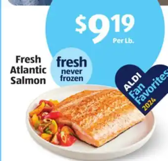 Aldi Aldi Fresh Atlantic Salmon offer