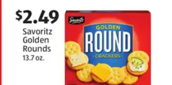 Aldi Savoritz Golden Rounds offer