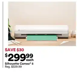 Michaels Silhouette cameo 5 offer