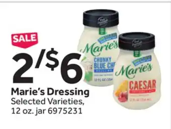 Stop&Shop Marie's Dressing offer