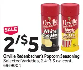 Stop&Shop Orville Redenbacher's Popcorn Seasoning offer