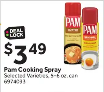 Stop&Shop Pam Cooking Spray offer