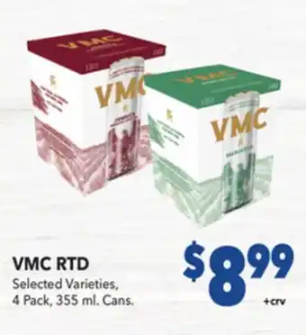 Vallarta Supermarkets VMC RTD offer