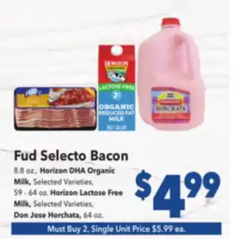 Vallarta Supermarkets Fud Selecto Bacon offer