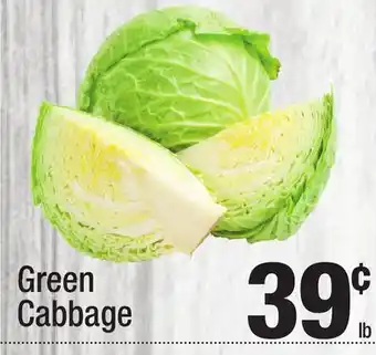 Super King Markets Green Cabbage offer