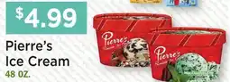 Heinen's Pierre's Ice Cream offer