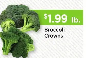 Heinen's Broccoli Crowns offer