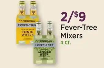 Heinen's Fever-Tree Mixers offer