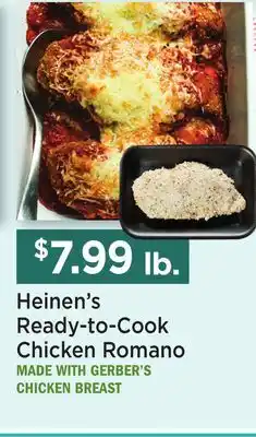 Heinen's Heinen's Ready-to-Cook Chicken Romano offer