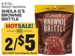 Food Lion Sheila g's brownie brittle offer