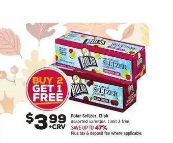 Grocery Outlet Polar Seltzer offer