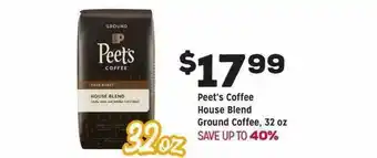 Grocery Outlet Peet's Coffee House Blend Ground Coffee offer