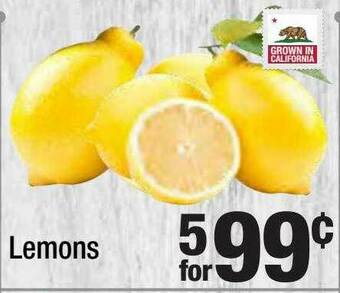 Super King Markets Lemons offer