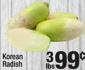 Super King Markets Koren Radish offer