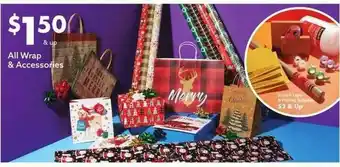 Big Lots All Wrap & Accessories offer